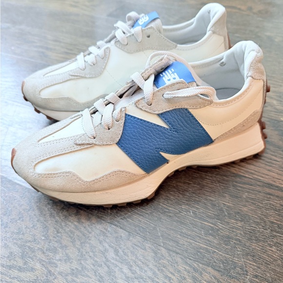 New Balance Blue and White Athletic Shoes - Picture 2 of 2